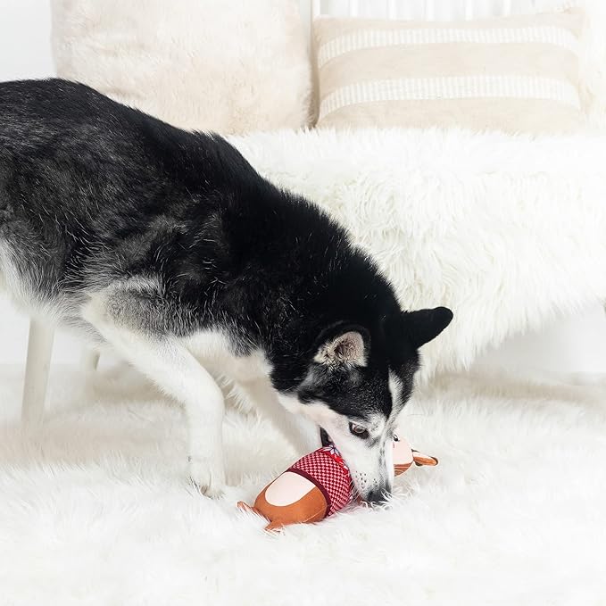 Fringe Dog Toy Holiday Cold But Cute