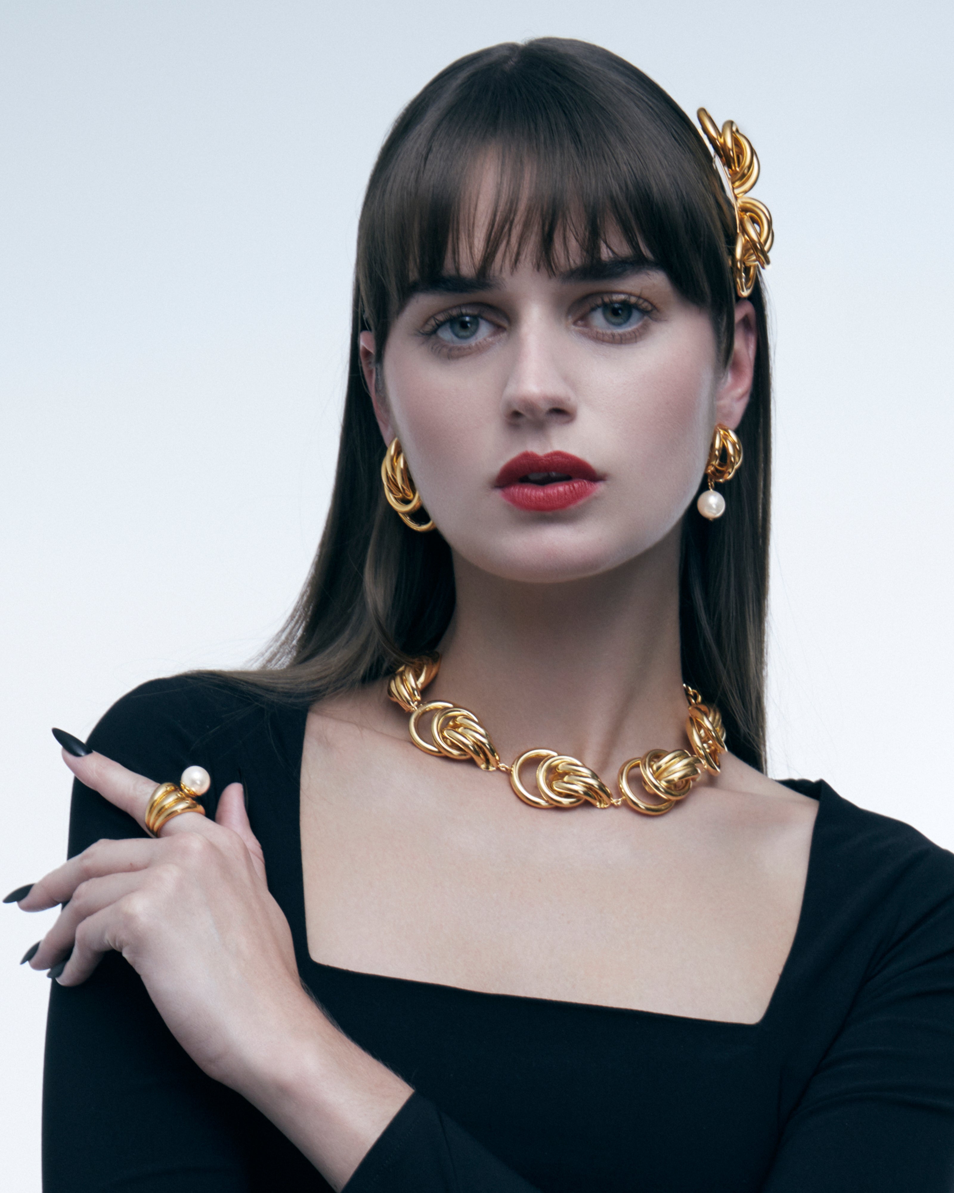 Dominique Drop Earrings