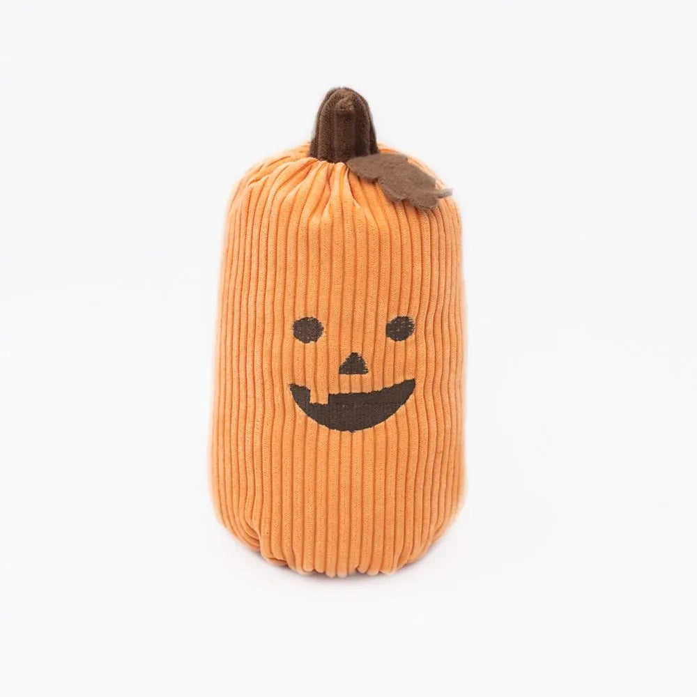 ZippyPaws Dog Toy Halloween Jumbo Pumpkin Orange