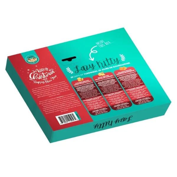 Lazy Kitty Advent Calendar w/Jerky Bites